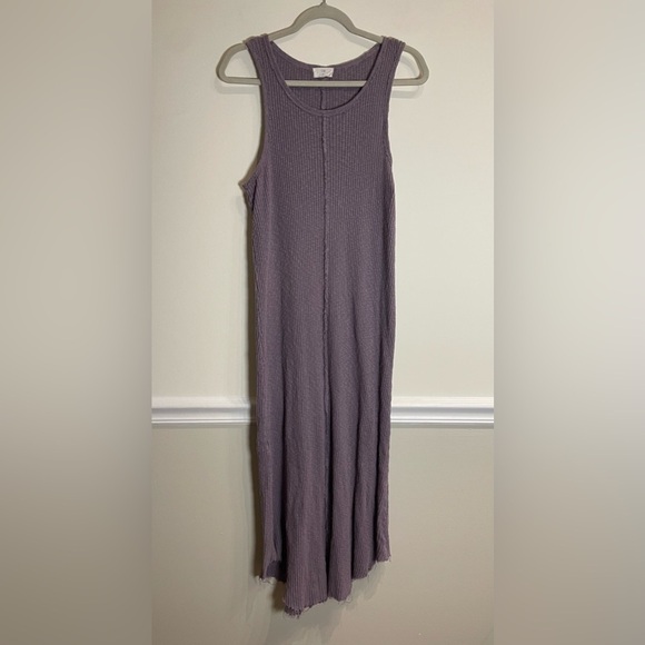 Anthropologie t.LA Lia Ribbed Midi Dress size Medium - Picture 5 of 10